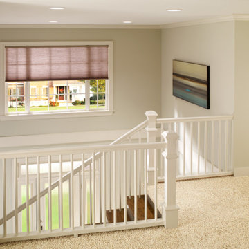 Serena Shades in the Foyer