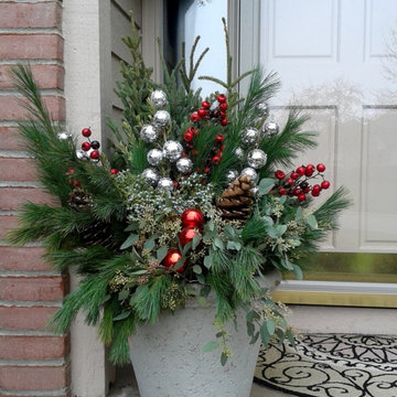 Winter / Holiday Container Gardens