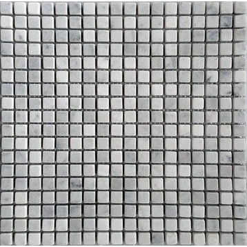 Carrara 5/8x5/8' Tumbled Tile