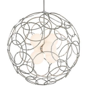 Hubbardton Forge 131602-1015 Olympus Orb Pendant in Natural Iron