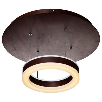Europa 11" WiFi-Enabled Tunable White Color-Changing LED Pendant Ceiling Fixture