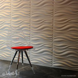 WallArt Waves-design - Wallpaper