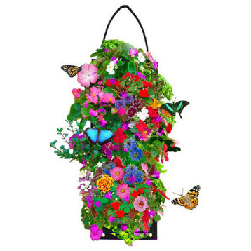 Hanging Flower Garden Seed Kit With Soil - 4 Options, Butterfly