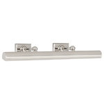 Visual Comfort & Co. - 24" Cabinet Maker's Picture Light in Polished Nickel - 24 Cabinet Maker's Picture Light in Polished Nickel