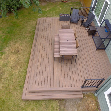 Modern Deck Install in New Castle, Bellevue