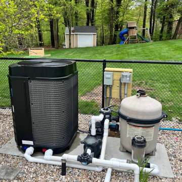 Pool equipment wired safely with proper disconnects