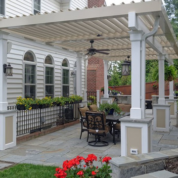 Annandale Equinox Adjustable Roof over Patio