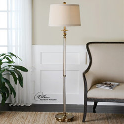 Vairano Floor Lamp | Uttermost - Floor Lamps