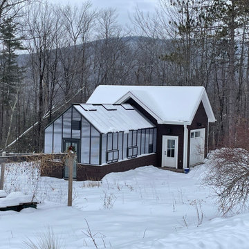 Greenhouse and Garage - Bearsville, NY