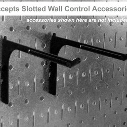 Wall Control Slotted Pegboard Accessories are Strong and Secure - Wall Hooks