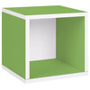Way Basics Eco Stackable Storage Cube, Green