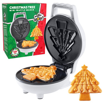 Make this Holiday Special for Kids With Cute 4" Waffler Iron, Electric Non