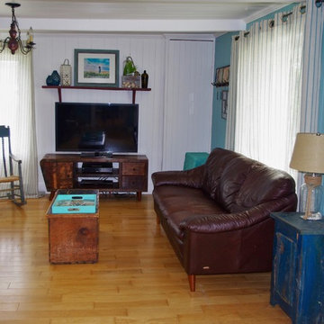 Country home living room
