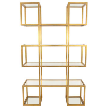 Walden Gold Box Cube Shelf