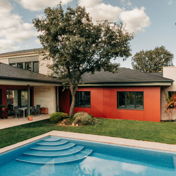 Casa unifamiliar contemporánea