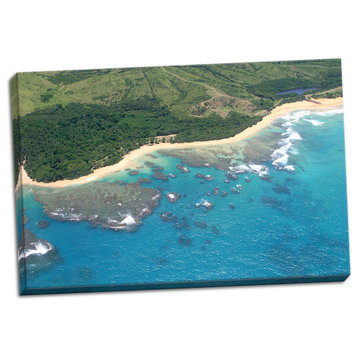 Fine Art Photograph, Vieques Sea II, Hand-Stretched Canvas