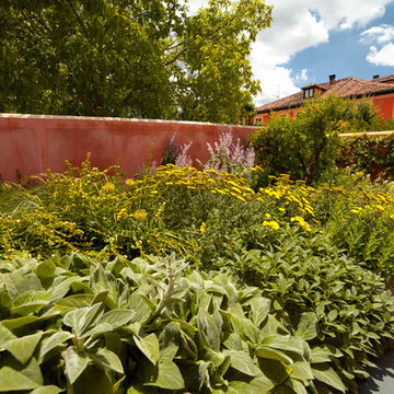 Jardin en la granja