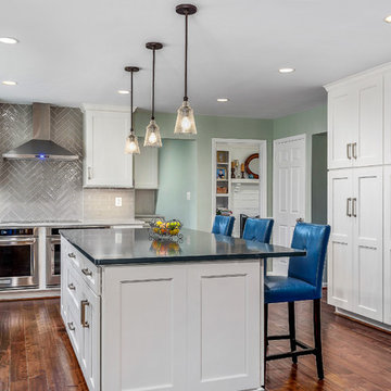 Stunning Kitchen, Entryway, and Powder Room