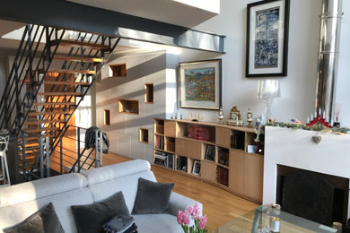 Aménagement d'un salon.