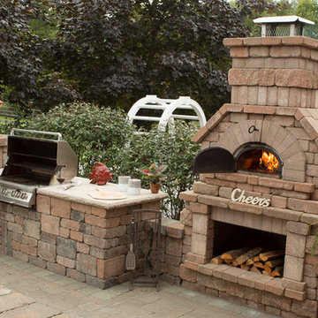 Patio Complete with Fire Feature