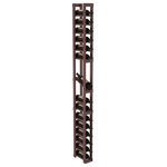 Wine Racks America - 1 Column Display Row Wine Cellar Kit, Pine, Walnut/Satin Fini - Make your best vintage the focal point of your wine cellar. High-reveal display rows create a more intimate setting for avid collectors wine cellars. Our wine cellar kits are constructed to industry-leading standards. You'll be satisfied. We guarantee it.