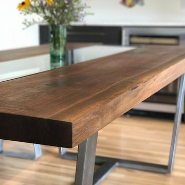 Live Edge Walnut Dining Table