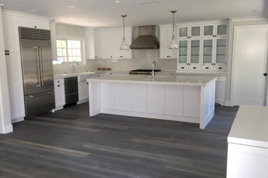 Example of a kitchen design in Los Angeles