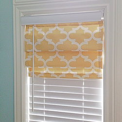 Custom Window Treatments - Roman Shades
