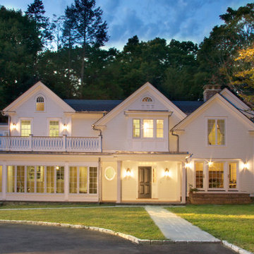 Merwins Lane, Fairfield, CT Historic Farmhouse Restoration and Additions