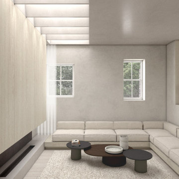 Cemetery House: Warm minimal house renovation and extension, London