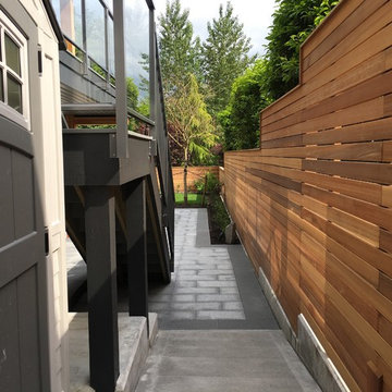 Side entry path