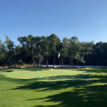 Outdoor Putting Green and lawn