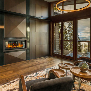 Rustic Contemporary Ski Lodge