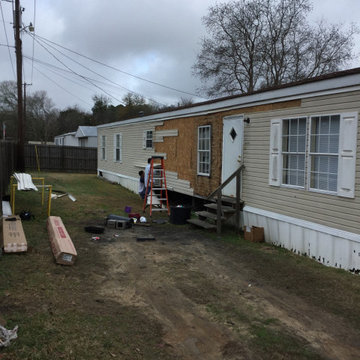 Mobile Home Exterior Refurbishment