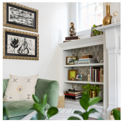 Living Room Houzz Tour: A Designer's Own Townhome Evolves Over the Years