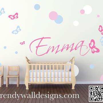 DIY Nursery Wall Decals
