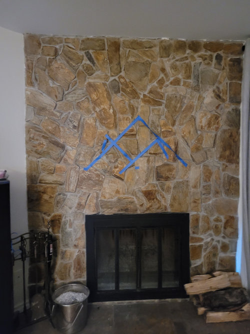 Size of Art over Fireplace