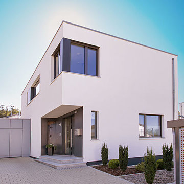 Wohnhaus mit Flachdach
