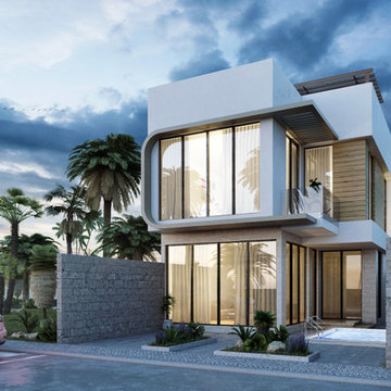 modern villa