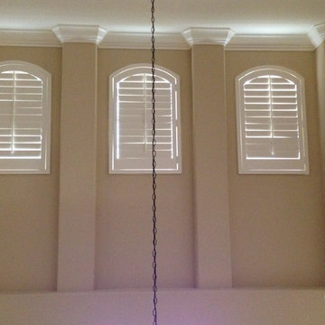Arched Top Plantation Shutters