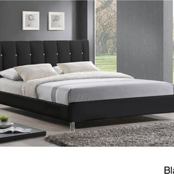 Elysia Tufted Platform Bed - Beds