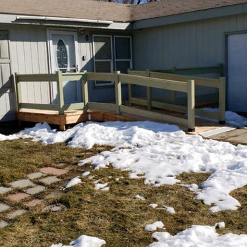 Deck Repair and Patio Build