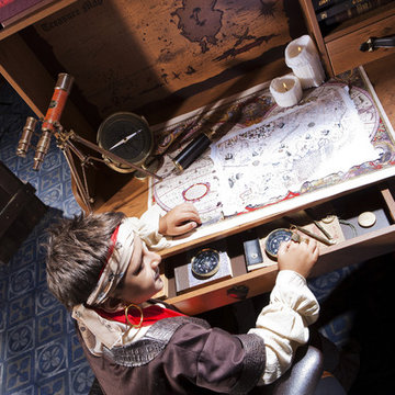 Pirate ship bedroom