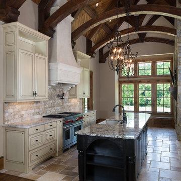 Vaulted Beam Kitchen Ceilings