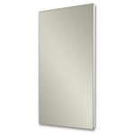 Rangaire - Cove 16" x 26" Recess Mount Glass Shelves Medicine Cabinet - Traditional, Contemporary, Classic, or unassuming Transitional. Whatever your style, these Rangaire cabinets lets you express it. Whether remodeling or building, the selection is vast and provides options for most installations. Flexible features meet your needs including fast installation, aesthetic centerpiece, extra viewing space, extra storage, or even hidden storage.