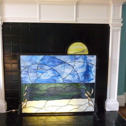 Fireplace screen - Fireplace Screens