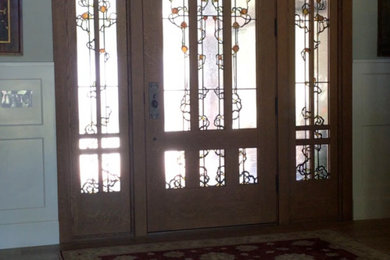 Example of an entryway design in Orange County