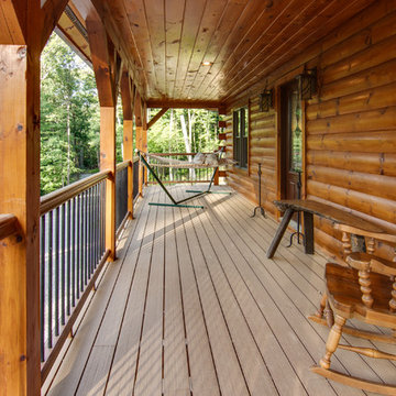 Log Cabin Living with Extreme Outdoor Living Area