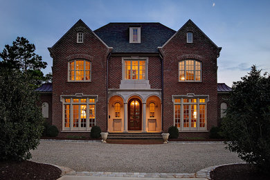 Design ideas for a traditional exterior in Raleigh.