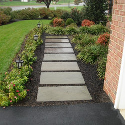 Rectangular Flagstone Steppers - Landscaping Stones And Pavers